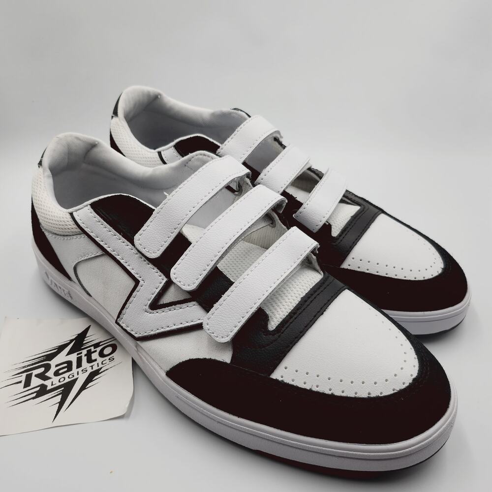 Mens Size 12 Vans Running Sneakers Lowland ComfyCush V Black True White 721356